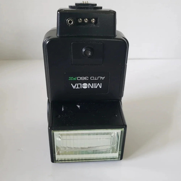 Vintage Minolta Auto 360° PX Camera Flash. - Picture 2 of 8